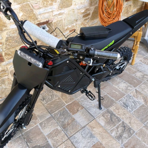 Μηχανή Cross 3500 KW καινούργια, ηλεκτρική, μαύρη