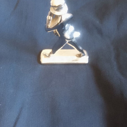 Johnnie Walker Collectible Metal Figurine Like New, 9 cm