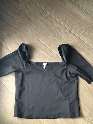 Μαύρο τοπάκι αφόρετο H&M μέγεθος XL