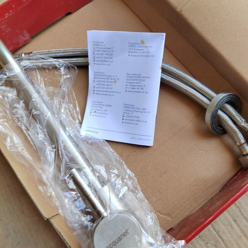 Acquanet Inox kitchen faucet new with installation accessories