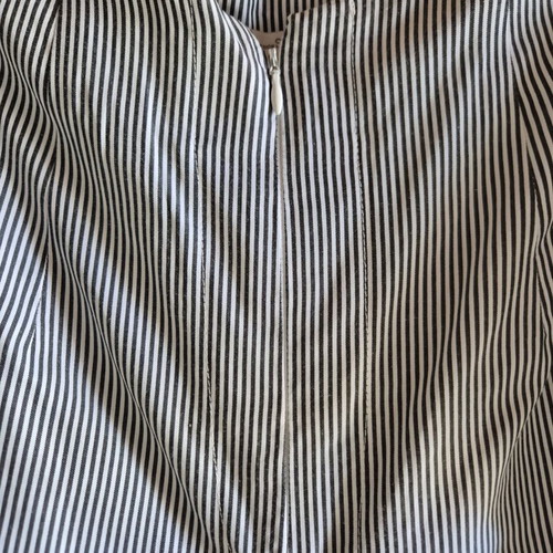 Helmi striped pants with built-in belt, like new