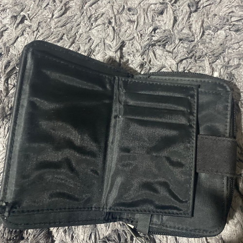 Black wallet used