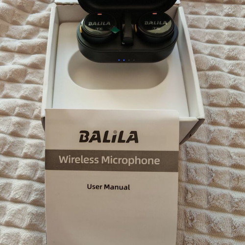 Balila Wireless Microphones Kit like new with USB-C and Lightning