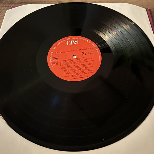 Paul Anka vinyl record used, pop