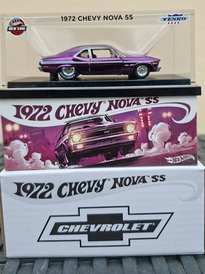 Hot Wheels RLC Exclusive 1972 Chevy Nova SS лилав нов