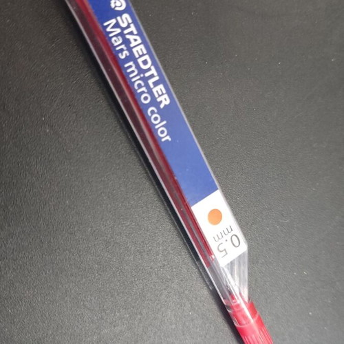 Staedtler mechanical pencil leads 0.5 mm B new, pack of 9