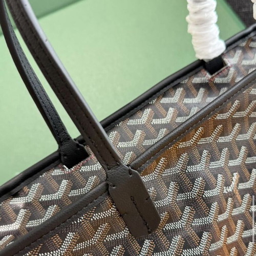 Goyard Canvas Artois PM τσάντες ώμου νέες, λευκό και πράσινο