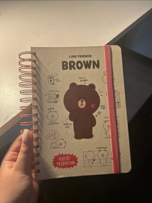 Βιβλιαράκι Brown Line Friends καινούριο