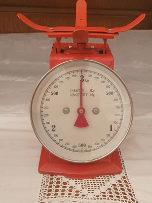 Ζυγαριά κουζίνας Master μεταχειρισμένη, ύψος 24εκ