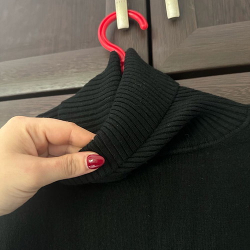 Vero Moda wool dress new, loose black turtleneck