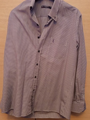 Men's shirt Large (golf club) like new, purple