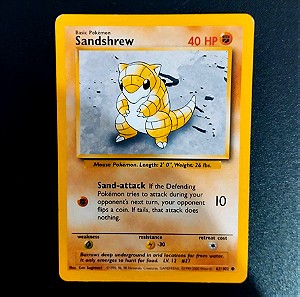 Pokemon Card Sandshrew
