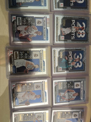 Panini Contenders Real Madrid cards like new