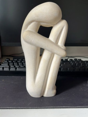Female figure in contemplation like new, Cycladic art style