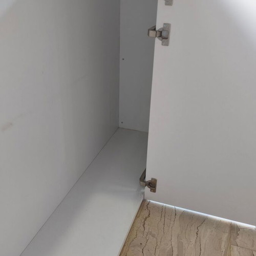 Store Display Cabinet used, custom melamine construction