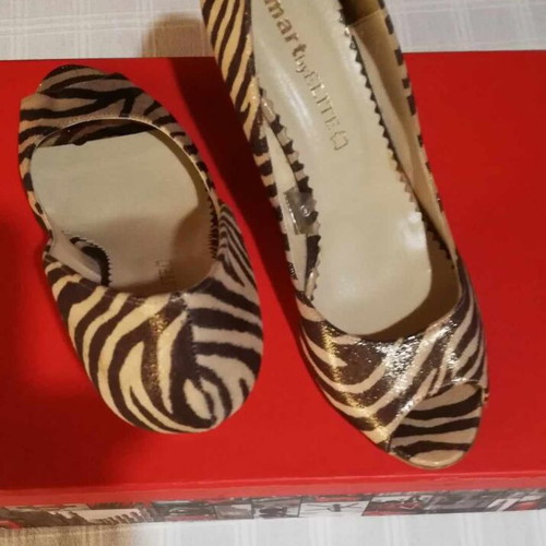 PRICE DROP!!! From €28, now €18. ELITE HEELS!!! Size 40, Design, ZEBRA!!!