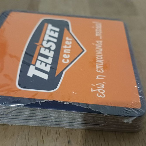 Telestet collectible coasters pack of 6, new