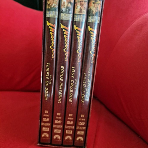 The Adventures of Indiana Jones DVD new, subtitles, zone 1 USA