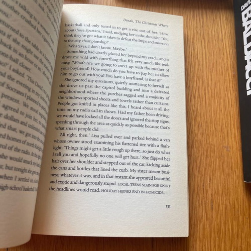 Set of 7 used English books with bonus The Fallen by David Baldacci