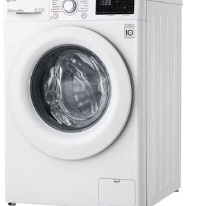 Πλυντήριο Ρούχων LG F4WV308S3E με Direct Drive Μοτέρ 8kg 1.400 Στροφές - Λευκό