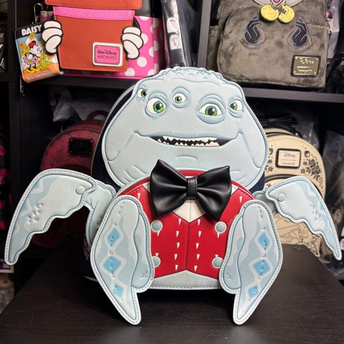 Loungefly Disney Pixar Monsters, Inc. Henry J. Waternoose cosplay mini backpack