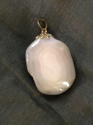 Vintage pendant 1960 Egypt semiprecious stone like new