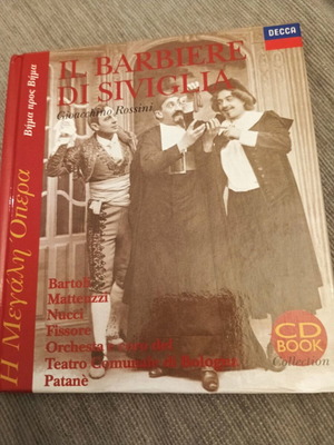Il barbiere di Siviglia cd book collection like new, classical