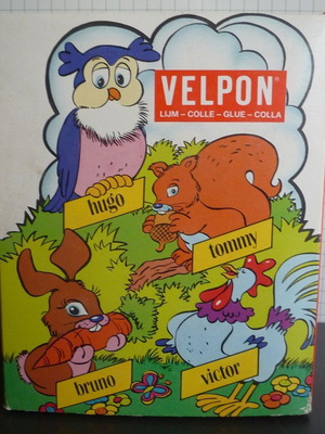 Animal stickers new, box 1986, 20 pieces