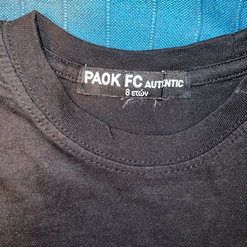 PAOK shirt for 8 years old like new, authentic