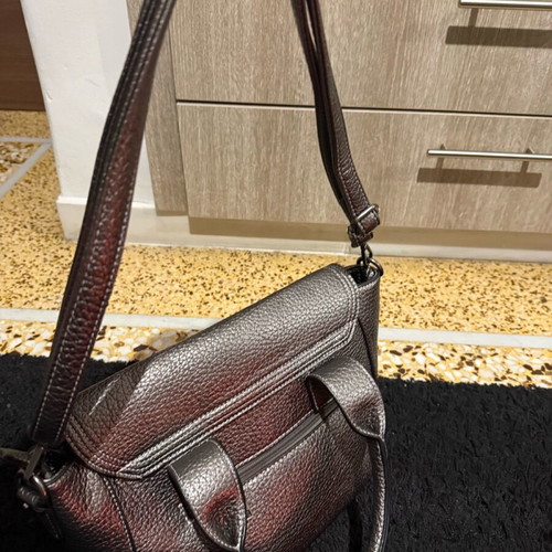 Nora’s silver handbag new with shoulder strap