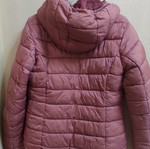 Pink jacket like new, size M, warm with fleece lining