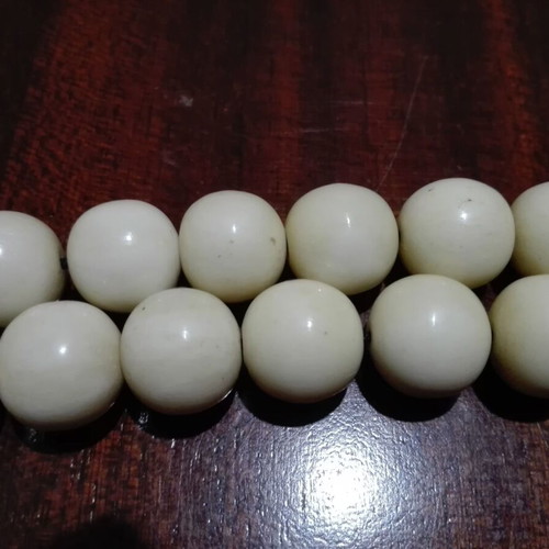 Worry beads made of authentic bull horn like new