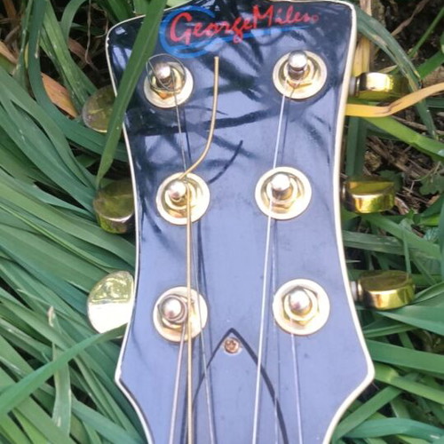 Electric guitar LesPaul George Miles signature like new