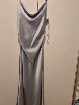 Zara silver dress like new, unworn