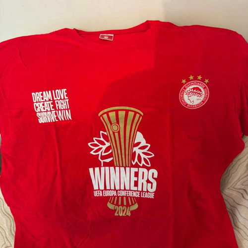 Olympiacos T-shirt UEFA Conference League Winners 2024