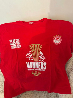 Olympiacos T-shirt UEFA Conference League Winners 2024