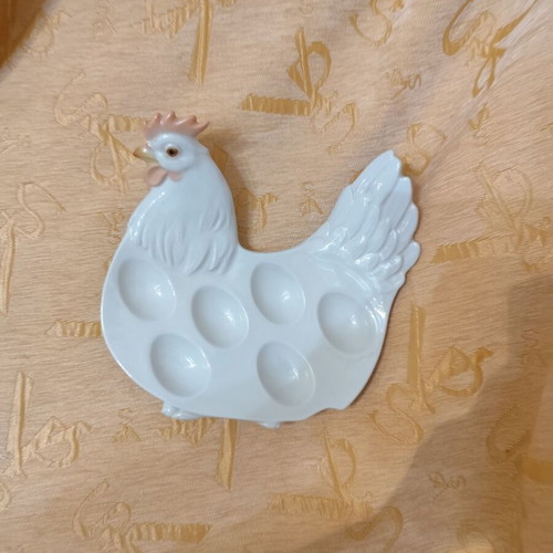 Decorative egg platter like new, Hutschenreuther