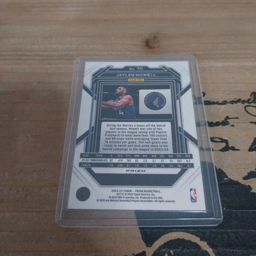Jaylen Nowell Panini Prizm card like new