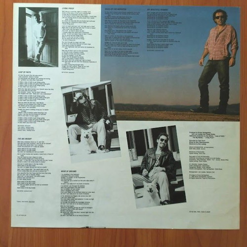 Bruce Springsteen Lucky Town LP vinyl 33rpm Greek release 1992