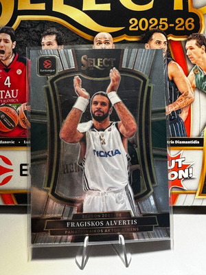 2025-26 Panini Select Euroleague Fragkiskos Alvertis Card new