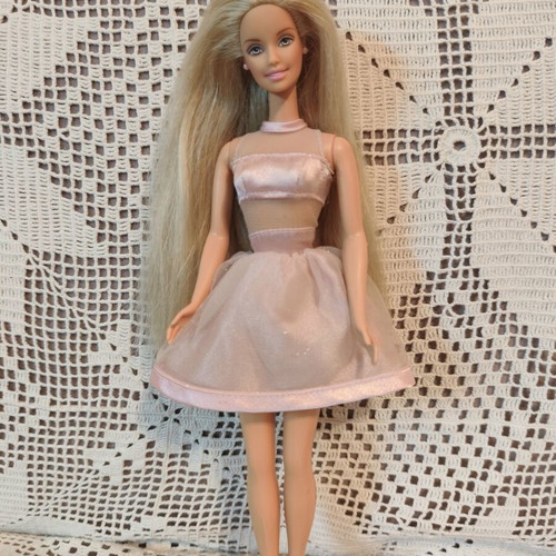 Barbie vintage doll with vintage dress used