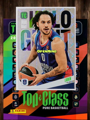 Κάρτα Holo Giant Shane Larkin Top Class Euroleague 2024-25 καινούργια