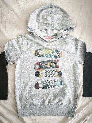 Energiers sweatshirt used, gray, size 116
