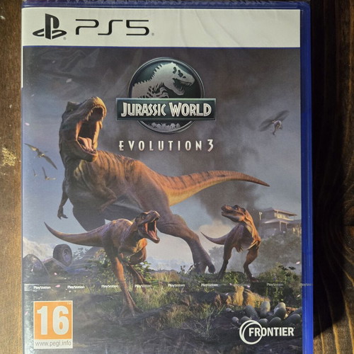 Jurassic World Evolution 3 PS5 game, sealed