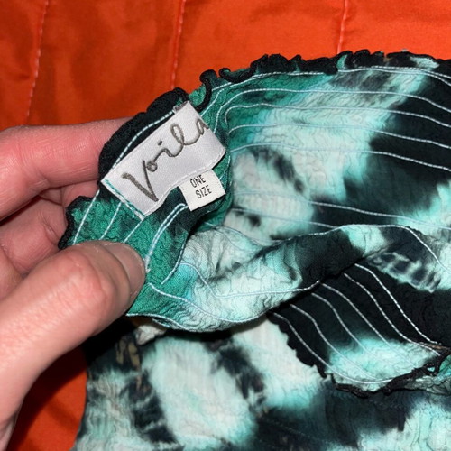 Voila Tube Top Tie Dye, one size, multicolor