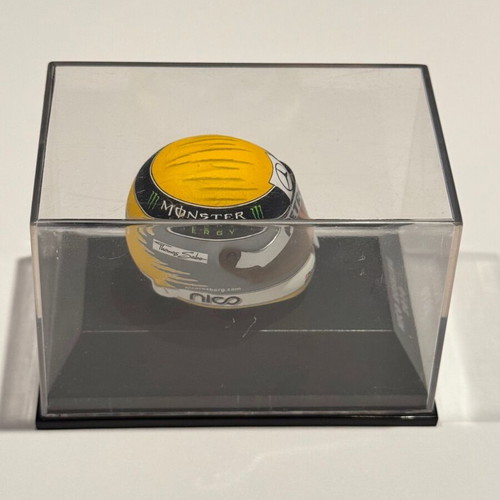 Collectible Nico Rosberg F1 2010 helmet miniature like new, Minichamps