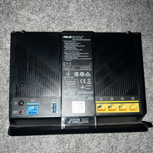 Asus DSL AC69U router used, fully functional