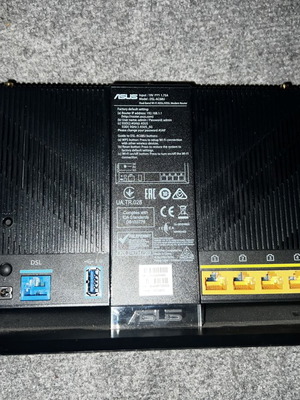 Asus DSL AC69U router used, fully functional