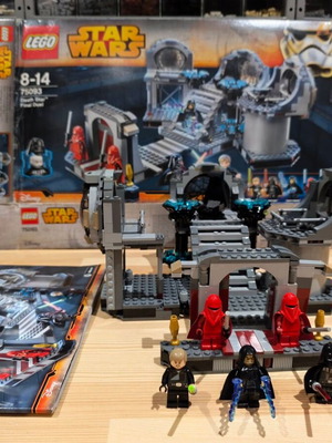Lego Death Star Final Duel σετ μεταχειρισμένο, πλήρες με μινιφιγούρες και κουτί