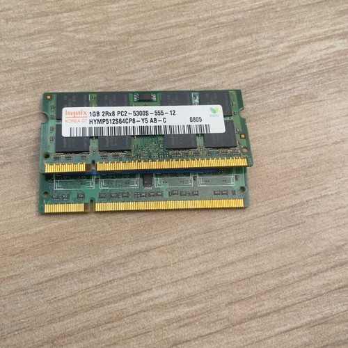 Ram DDR2 5300s 2GB used (2x1GB)